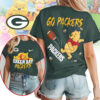 Green Bay Packers Football Official NFL Elmo Fan 3D Shirt Green Bay Packers Football Official NFL Elmo Fan 3D Shirt