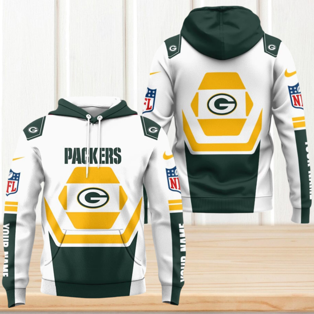 Green Bay Packers NFL Customizable Fan Hoodie Green Bay Packers NFL Customizable Fan Hoodie