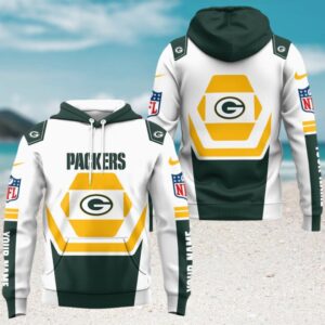 Green Bay Packers NFL Customizable Fan Hoodie