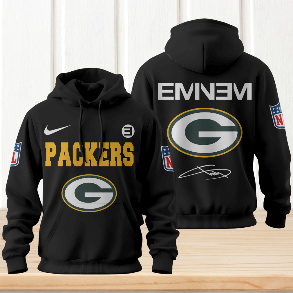 Green Bay Packers NFL Eminem Hoodie Green Bay Packers NFL Eminem Hoodie