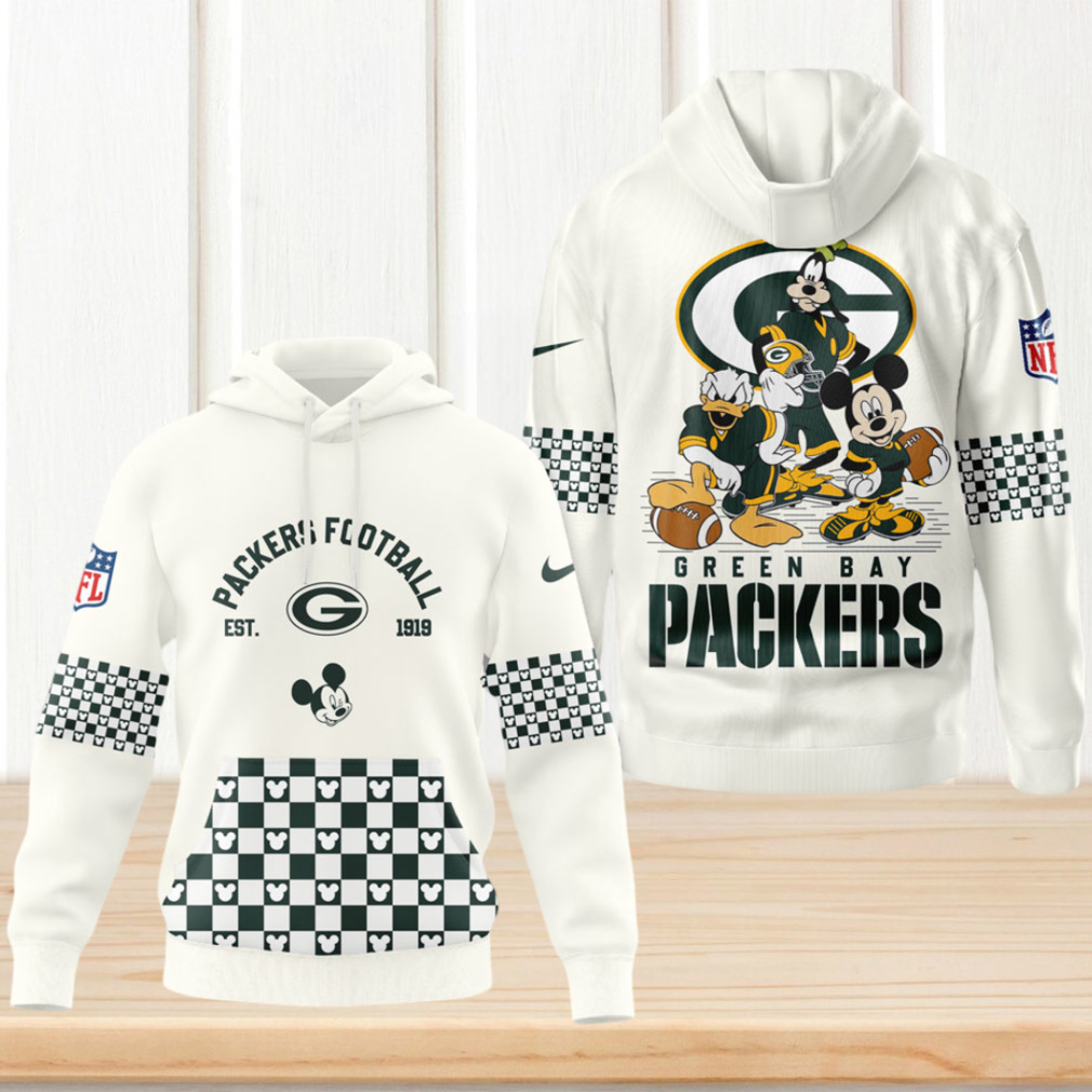 Green Bay Packers NFL Game Day Disney Hoodie Green Bay Packers NFL Game Day Disney Hoodie