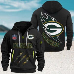 Green Bay Packers NFL Graphic Claw Mark Hoodie