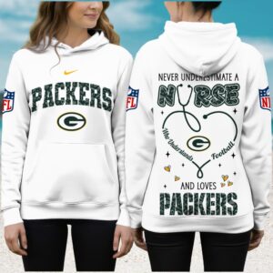 Green Bay Packers NFL Nurse Pride Hoodie