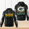 Green Bay Packers NFL US Army 250th Anniversary Hoodie Green Bay Packers NFL US Army 250th Anniversary Hoodie