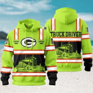 Green Bay Packers NFL Truck Driver Hoodie