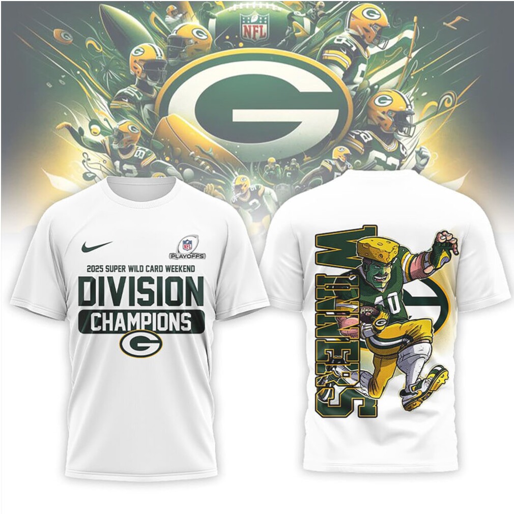 Green Bay Packers Official NFL Wild Card Weekend 3D Shirt Green Bay Packers Official NFL Wild Card Weekend 3D Shirt