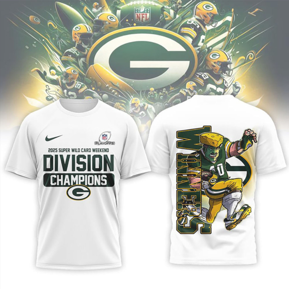 Green Bay Packers Official NFL Wild Card Weekend 3D Shirt Green Bay Packers Official NFL Wild Card Weekend 3D Shirt