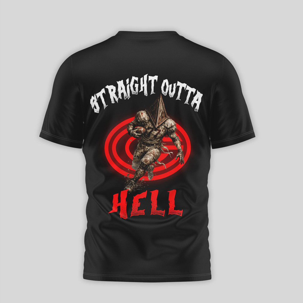 Green Bay Packers “Straight Outta Hell” Horror Graphic T Shirt Green Bay Packers “Straight Outta Hell” Horror Graphic T Shirt