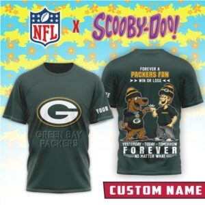 Green Bay Packers x Scooby Doo Official 3D Shirt Green Bay Packers x Scooby Doo Official 3D Shirt
