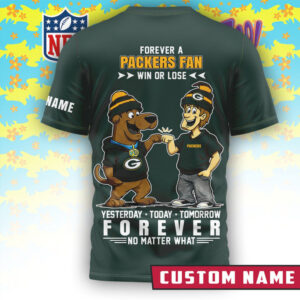 Green Bay Packers x Scooby Doo Official 3D Shirt