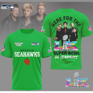 Green Day Super Bowl Seattle Seahawks American Idiot Heart Grenade Band Mashup Shirt Green Day Super Bowl Seattle Seahawks American Idiot Heart Grenade Band Mashup Shirt