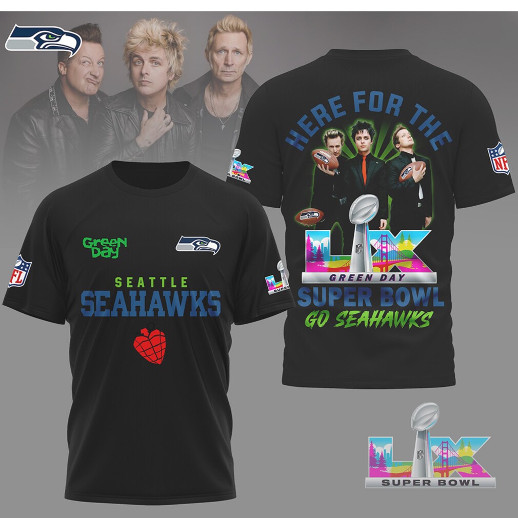 Green Day Super Bowl Seattle Seahawks American Idiot Heart Grenade Band Mashup Shirt Green Day Super Bowl Seattle Seahawks American Idiot Heart Grenade Band Mashup Shirt