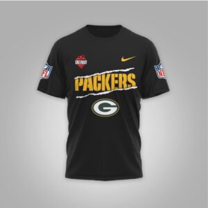 Green Day x Green Bay Packers Go Packers Band T Shirt