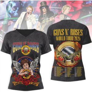 Guns N’ Roses World Tour 2026 Sweet Child O’ Mine Concert Graphic Hoodie Guns N’ Roses World Tour 2026 Sweet Child O’ Mine Concert Graphic Hoodie
