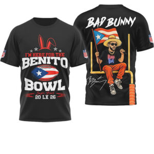 I’m Here For The Benito Bowl 2026 Bad Bunny Concert Fan Shirt I’m Here For The Benito Bowl 2026 Bad Bunny Concert Fan Shirt