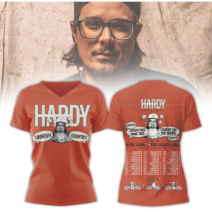 Hardy Presents Country Boy Can Survive 2026 Tour Vintage Orange Graphic Country Music T Shirt