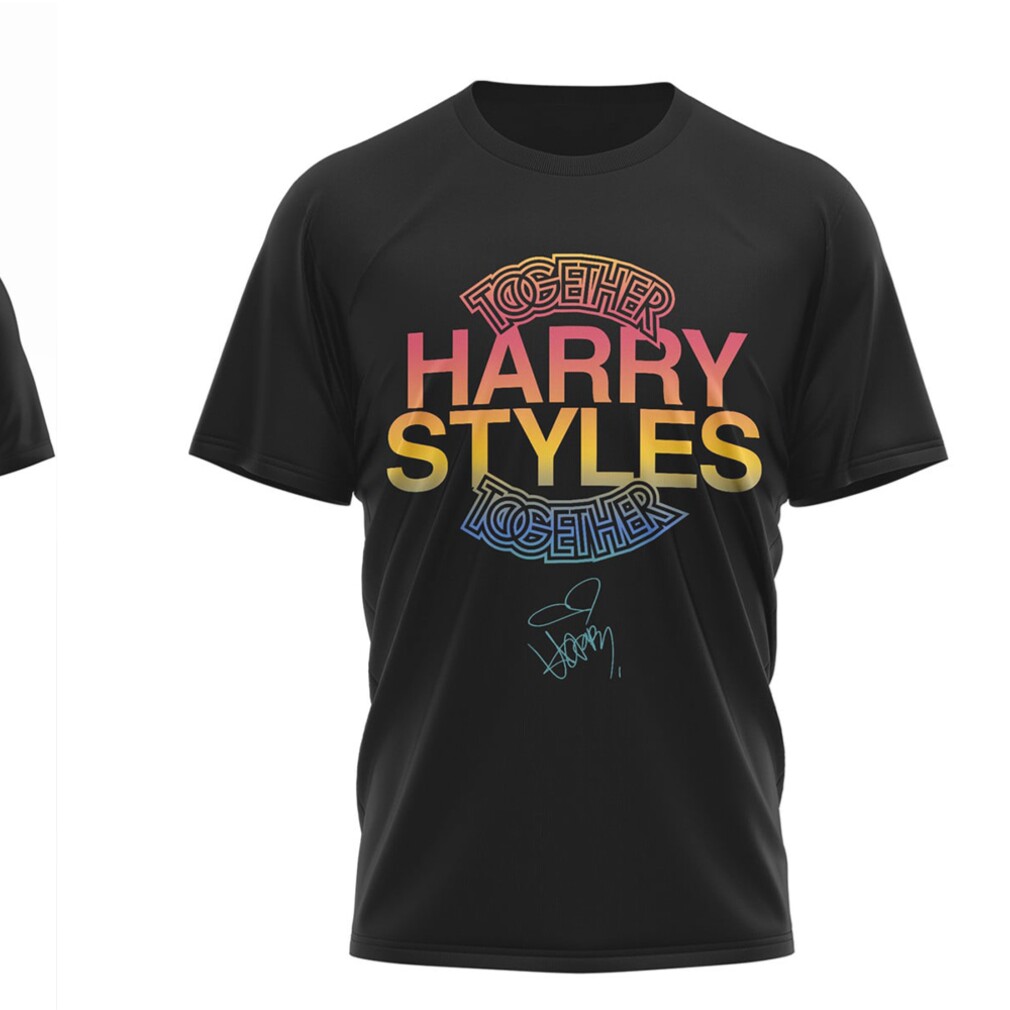Harry Styles Together Together World Tour 2026 Colorful Retro Aesthetic Pop Star Fan Shirt Harry Styles Together Together World Tour 2026 Colorful Retro Aesthetic Pop Star Fan Shirt
