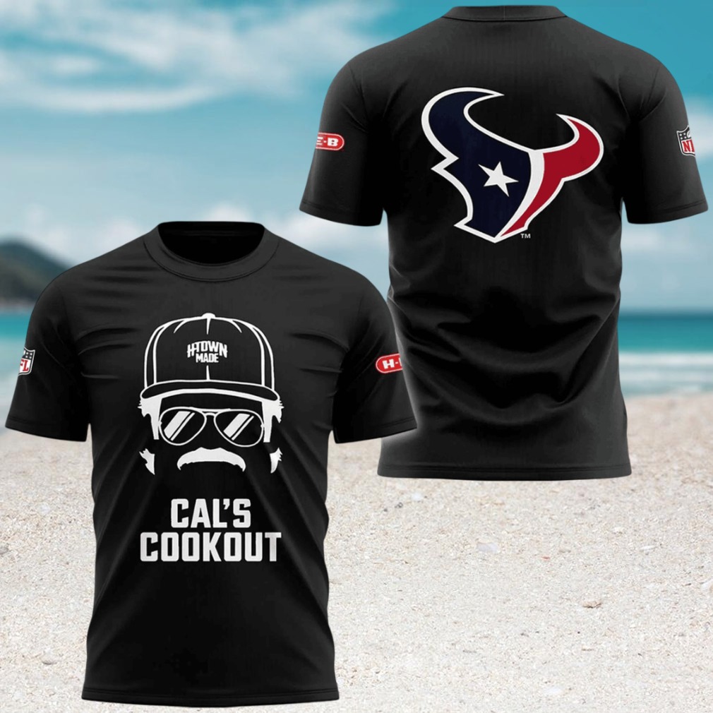 Houseton Texans Cal's Cookout Speak Game Day NFL Football Jersey Houseton Texans Cal's Cookout Speak Game Day NFL Football Jersey