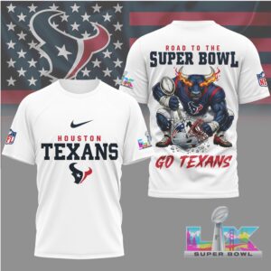 Houston Texans Gameday Playoffs 2026 NFL Road To Super Bowl 3D Shirt Houston Texans Gameday Playoffs 2026 NFL Road To Super Bowl 3D Shirt