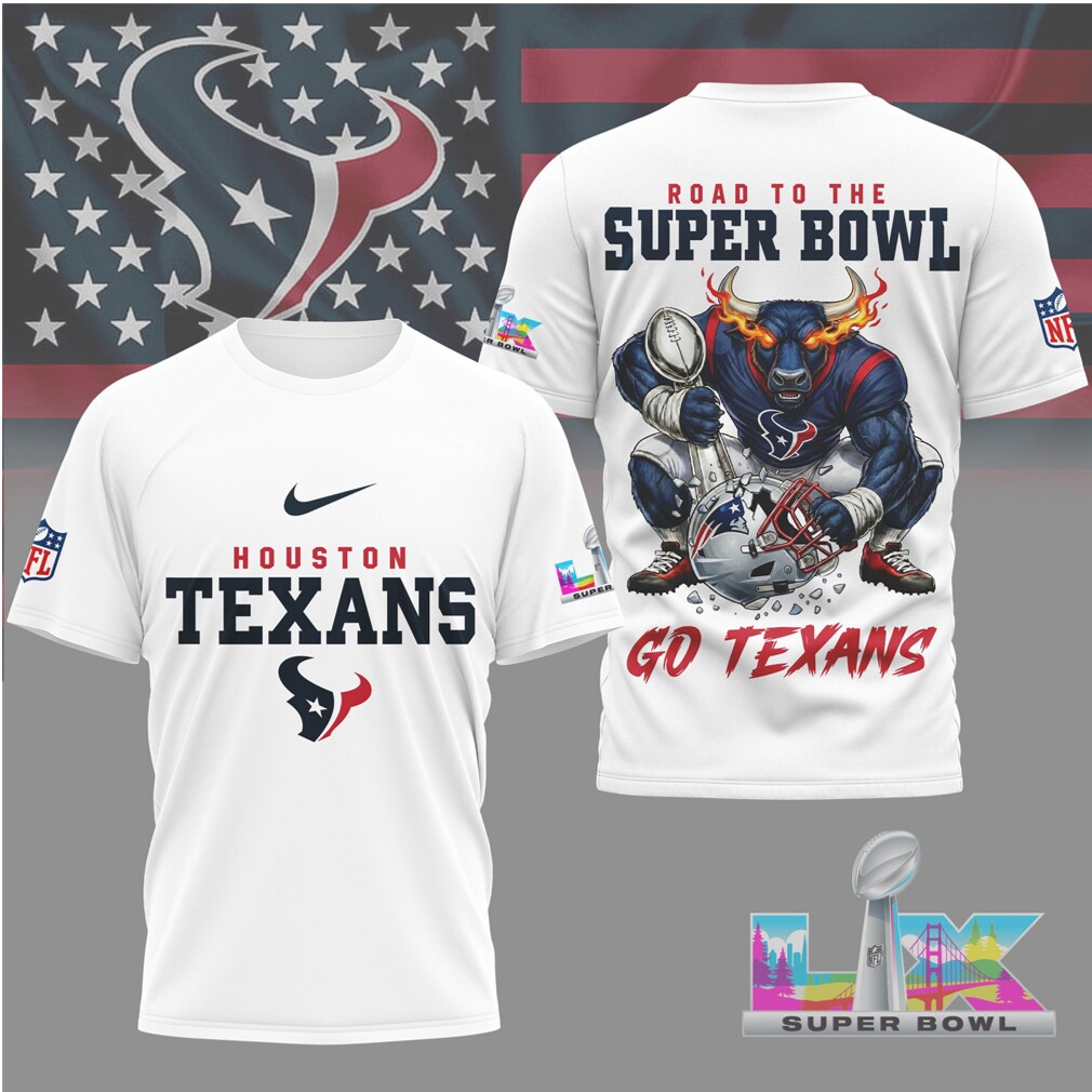 Houston Texans Gameday Playoffs 2026 NFL Road To Super Bowl 3D Shirt Houston Texans Gameday Playoffs 2026 NFL Road To Super Bowl 3D Shirt