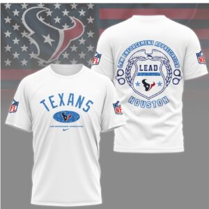 Houston Texans Law Enforcement Appreciation LEAD T Shirt