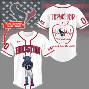 Houston Texans Official NFL Teacher Appreciation Month Jersey Shirt