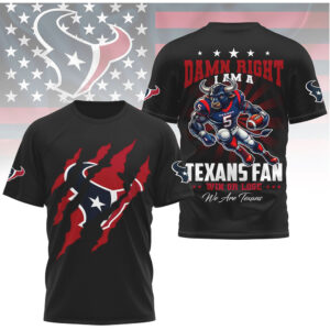 Houston Texans Official NFL We Are Texans 3D Shirt
