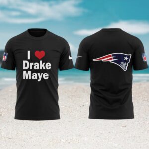 I Love Drake Maye New England Patriots Number 10 Fan tshirt I Love Drake Maye New England Patriots Number 10 Fan tshirt