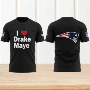I Love Drake Maye New England Patriots Number 10 Fan tshirt