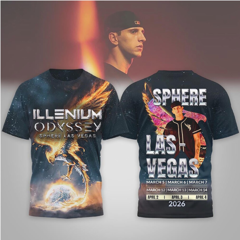 Illenium Odyssey Sphere Las Vegas 2026 Phoenix Galaxy Graphic Electronic Dance Music Hoodie Illenium Odyssey Sphere Las Vegas 2026 Phoenix Galaxy Graphic Electronic Dance Music Hoodie