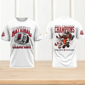 Indiana Hoosiers 2025 national champions ring white tshirt