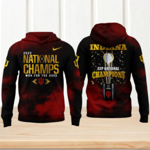Indiana Hoosiers 2025 national champs won for the ages hoodie