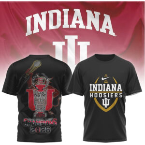 Indiana Hoosiers 2026 College Football Playoff Champions Shirt Indiana Hoosiers 2026 College Football Playoff Champions Shirt