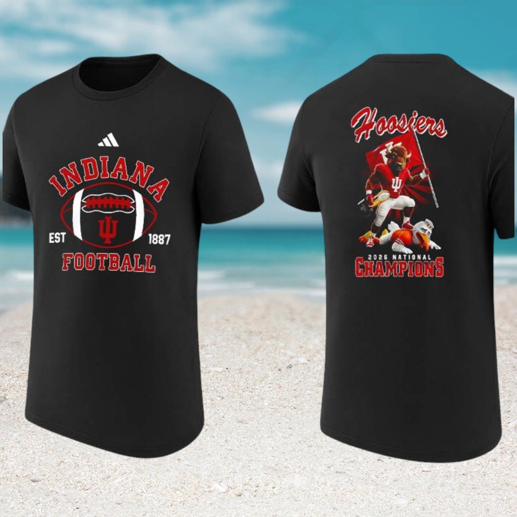 Indiana Hoosiers 2026 National Champions Football Mascot Vintage Style Fan Gift T Shirt Indiana Hoosiers 2026 National Champions Football Mascot Vintage Style Fan Gift T Shirt