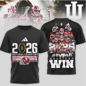Indiana Hoosiers 2026 National Champions WIN Roster T Shirt