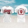 Indiana Hoosiers 2025 national champions trophy miami white hoodie Indiana Hoosiers 2025 national champions trophy miami white hoodie