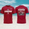 Indiana Hoosiers 2025 national champions trophy miami white tshirt Indiana Hoosiers 2025 national champions trophy miami white tshirt