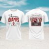 Indiana Hoosiers 2025 national champs black schedule tshirt Indiana Hoosiers 2025 national champs black schedule tshirt