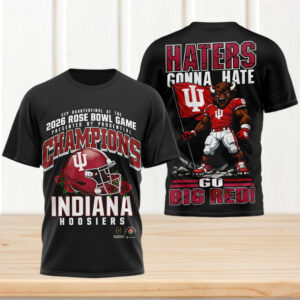 Indiana Hoosiers Ncaa 2026 Rose Bowl Champions Shirt Indiana Hoosiers Ncaa 2026 Rose Bowl Champions Shirt