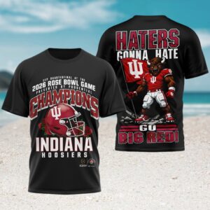 Indiana Hoosiers Ncaa 2026 Rose Bowl Champions Shirt