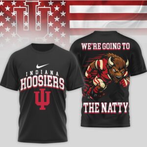 Indiana Hoosiers Official NCAA WE’RE GOING TO THE NATTY 3D Shirt