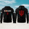 Indiana Hoosiers red rose bowl hoodie Indiana Hoosiers logo with rose Indiana Hoosiers red rose bowl hoodie Indiana Hoosiers logo with rose