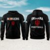 Indiana Hoosiers 2026 peach bowl champions white hoodie mascot back Indiana Hoosiers 2026 peach bowl champions white hoodie mascot back