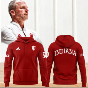 Indiana Hoosiers red hoodie welcome darian devries Indiana Hoosiers back