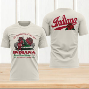 Indiana Hoosiers rose bowl 2026 granddaddy of them all cream tshirt