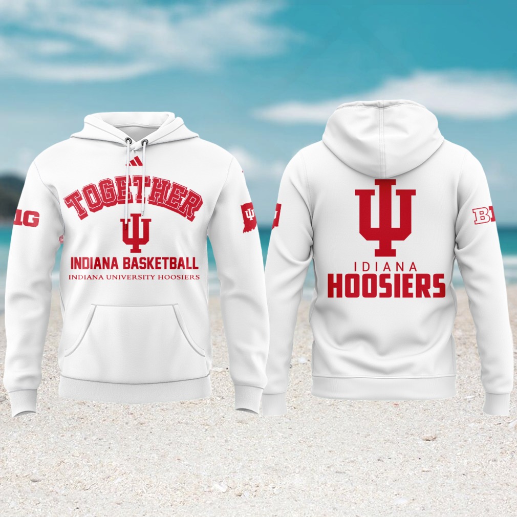 Indiana Hoosiers womens basketball white hoodie together Indiana Hoosiers Indiana Hoosiers womens basketball white hoodie together Indiana Hoosiers