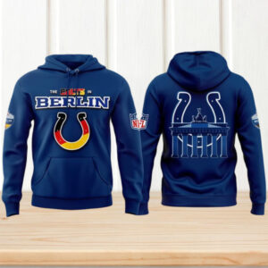 Indianapolis Colts 2025 Berlin Game Play Hoodie Indianapolis Colts 2025 Berlin Game Play Hoodie