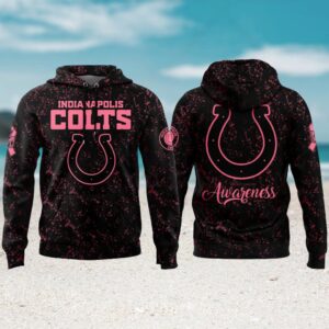 Indianapolis Colts Breast Cancer Awareness NFL Hoodie