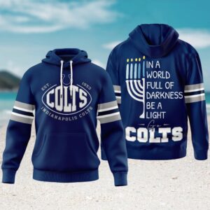 Indianapolis Colts Hanukkah Day Hoodie