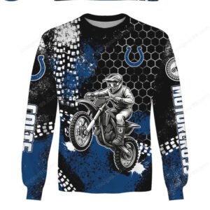 Indianapolis Colts Motorcross NFL Hoodie